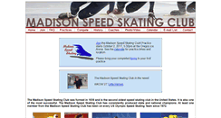 Desktop Screenshot of madcityspeedskate.com